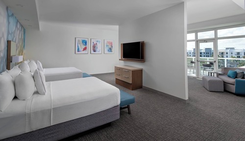 Suite, 2 Queen-Betten, Balkon