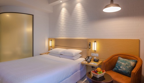 Zimmer, 1 Queen-Bett, Nichtraucher, Stadtblick
