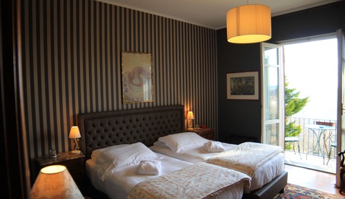 Familien-Suite, 2 Schlafzimmer, Balkon, Talblick