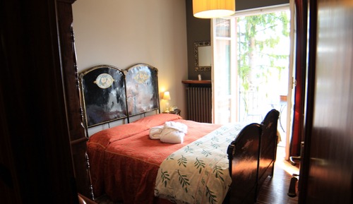 Panorama-Zimmer, 1 King-Bett, Balkon, Talblick