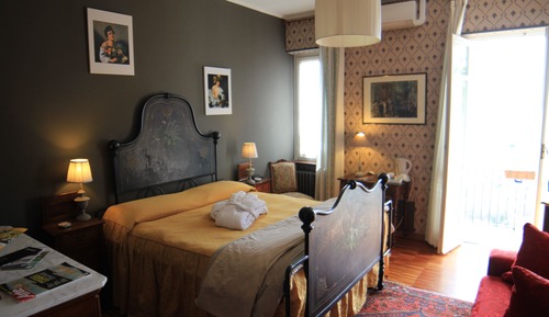 Junior-Suite, 1 King-Bett, Balkon, Talblick