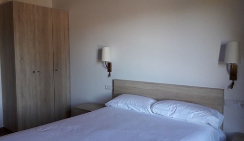 Comfort-Doppelzimmer, barrierefrei, Bergblick (LAMPAZA)