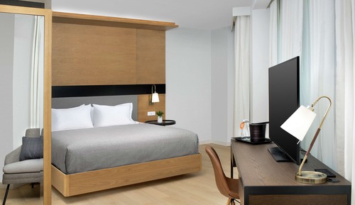 Zimmer, 1 King-Bett, barrierefrei