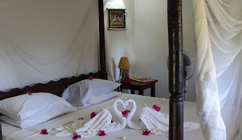 Standard-Doppelzimmer, 1 Schlafzimmer, Terrasse, Poolblick