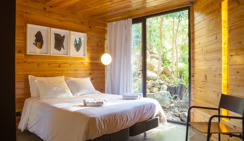 Honeymoon-Studiosuite, 1 Schlafzimmer, Gartenblick