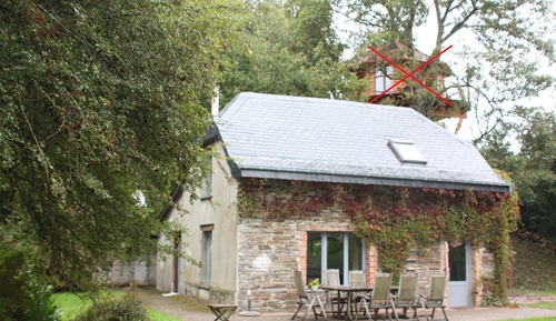 Familien-Ferienhaus, mit Bad
