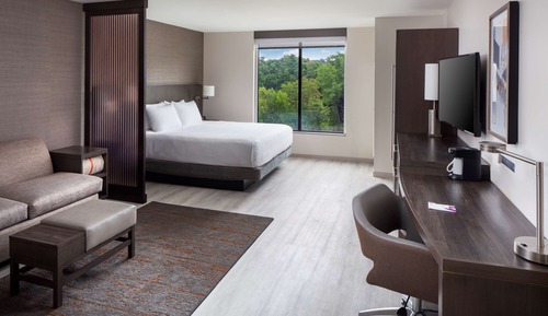 Zimmer, 1 King-Bett und Schlafsofa