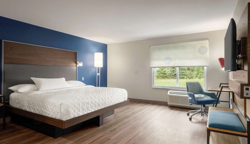 Zimmer, 1 King-Bett, barrierefrei (Roll-In Shower)