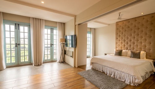 Luxury-Apartment, Stadtblick