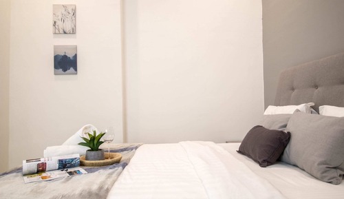 City-Apartment, Stadtblick