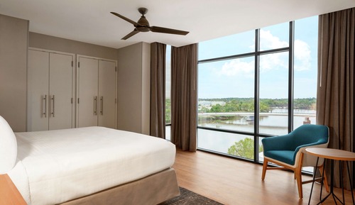 Suite, 1 Schlafzimmer, Buchtblick