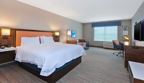 Studio, 1 King-Bett, Kühlschrank