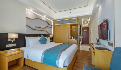 Deluxe-Doppelzimmer, 1 King-Bett, Küche