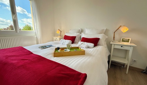 Comfort-Doppelzimmer, mit Bad (Bresse)