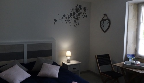 Doppelzimmer, mit Bad, Poolblick (Oleron)