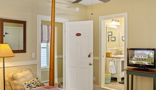 Deluxe-Doppelzimmer, 1 Queen-Bett, Gartenblick