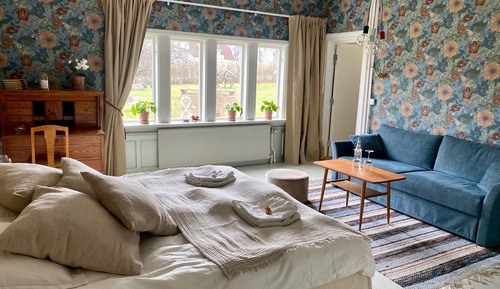 Familienzimmer, Gartenblick