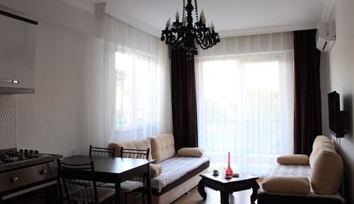 Familienapartment, Gartenblick