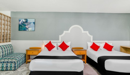 Deluxe-Zimmer, 2 Doppelbetten