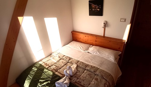 Economy-Doppelzimmer, Bergblick