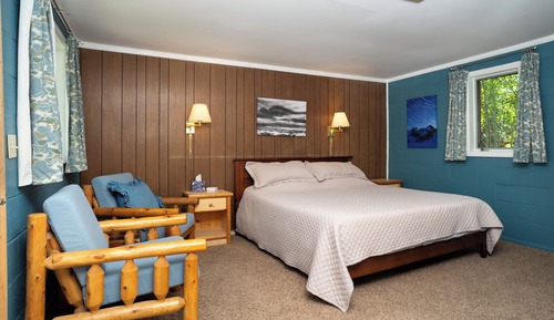 Comfort-Ferienhütte, Bergblick