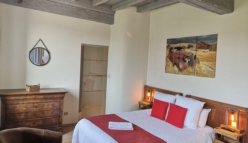 Deluxe-Doppelzimmer, eigenes Bad, Gartenblick (LA DOUELLE)