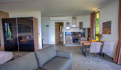 Deluxe-Studio, 1 King-Bett, Meerblick