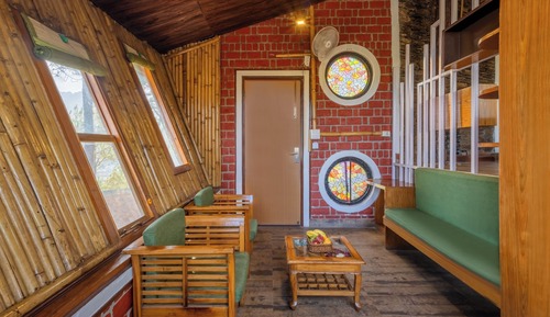Luxury-Doppelzimmer, 1 Schlafzimmer, Bergblick, Bergseite