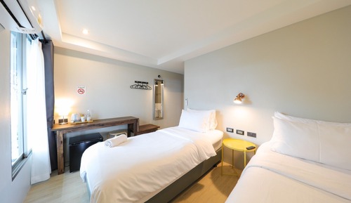 Economy-Zweibettzimmer, 2 Einzelbetten, Nichtraucher