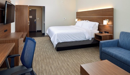 Suite, 1 King-Bett und Schlafsofa, barrierefrei (Communications, Accessible Tub)