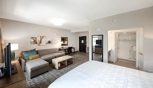 Studiosuite, 1 Queen-Bett, barrierefrei, Küche (Communications, Mobility)