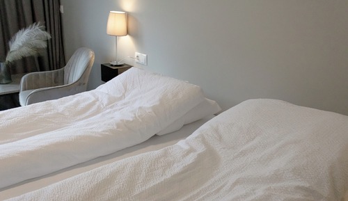 Deluxe-Doppel- oder -Zweibettzimmer, Bergblick