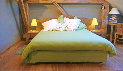 Comfort-Doppelzimmer, mit Bad, Bergblick