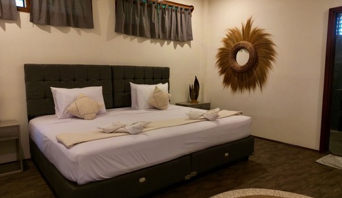 Deluxe-Villa, 2 Schlafzimmer, Verbindungszimmer, Gartenblick