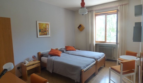 Doppel- oder Zweibettzimmer, Talblick