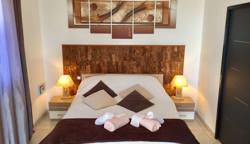 Luxury-Doppelzimmer, 1 Queen-Bett, barrierefrei, Whirlpool (Stella)