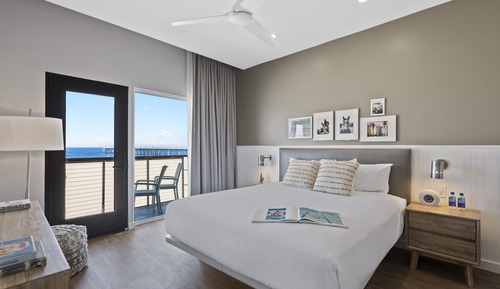 Panoramic-Suite, 1 King-Bett und Schlafsofa, Balkon, Meerblick