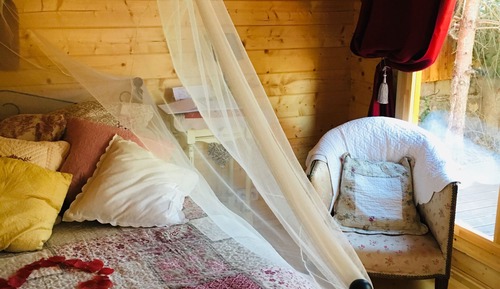 Romantische Ferienhütte