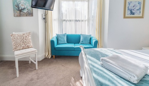 Deluxe-Doppel- oder -Zweibettzimmer, mit Bad (Room 6)