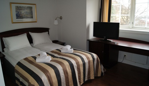 Familien-Vierbettzimmer, 1 Doppelbett und Schlafsofa