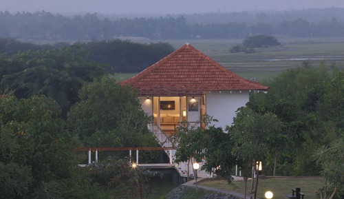 Deluxe-Ferienhaus, 1 King-Bett, Nichtraucher, Gartenblick