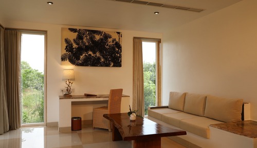 Standard-Ferienhaus, 1 King-Bett, Gartenblick