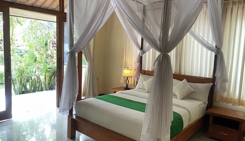 Superior-Doppelzimmer, Poolblick