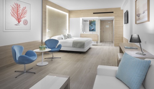 Junior-Doppelzimmer, 1 Queen-Bett, Meerblick