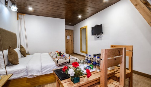 Senior-Maisonette, Balkon, Flussblick