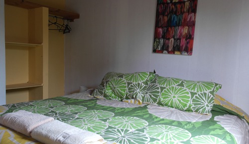 Familien-Ferienhütte, 3 Schlafzimmer, barrierefrei, eigenes Bad (6 pax)