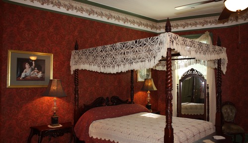 Romantisches Doppelzimmer, 1 Queen-Bett (Ribbons and Roses)