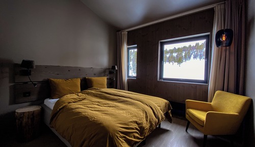 Familienzimmer, Mehrere Betten, Talblick, Bergseite