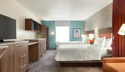 Studio, 2 Queen-Betten, barrierefrei, Badewanne