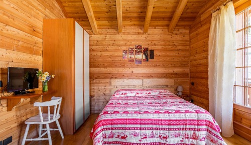 Comfort-Dreibettzimmer, 3 Einzelbetten, eigenes Bad, Gartenblick